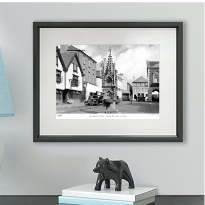 Torrington, Fore Street C1950 by Francis Frith - Single Picture Frame Print