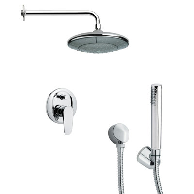 Orsino Complete Shower System with Rough in-Valve