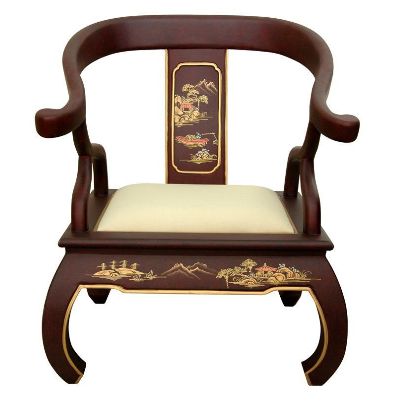 Fauteuil large de 26,5 po Feuerstein, Rouge