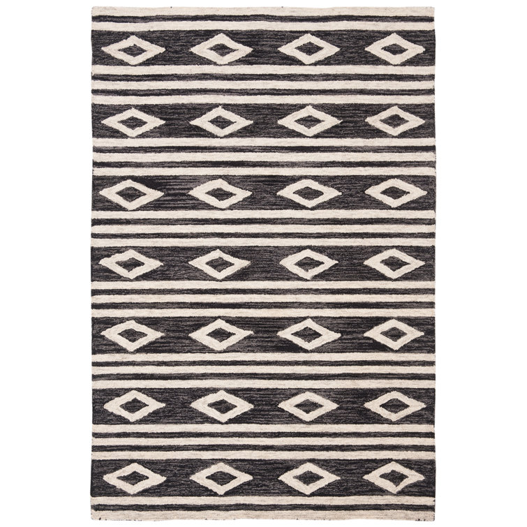Tapis en laine touffeté à la main Vedika