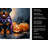 Rottweiler Puppy Halloween Kitchen Towel-223250011