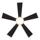 Wynd 5-Blade Outdoor/Indoor Smart Ceiling Fan with LED Light Kit Included and Remote Control Included
