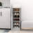 vidaXL Shoe Cabinet Engineered Wood Medium Shoe Cabinet-1681736980