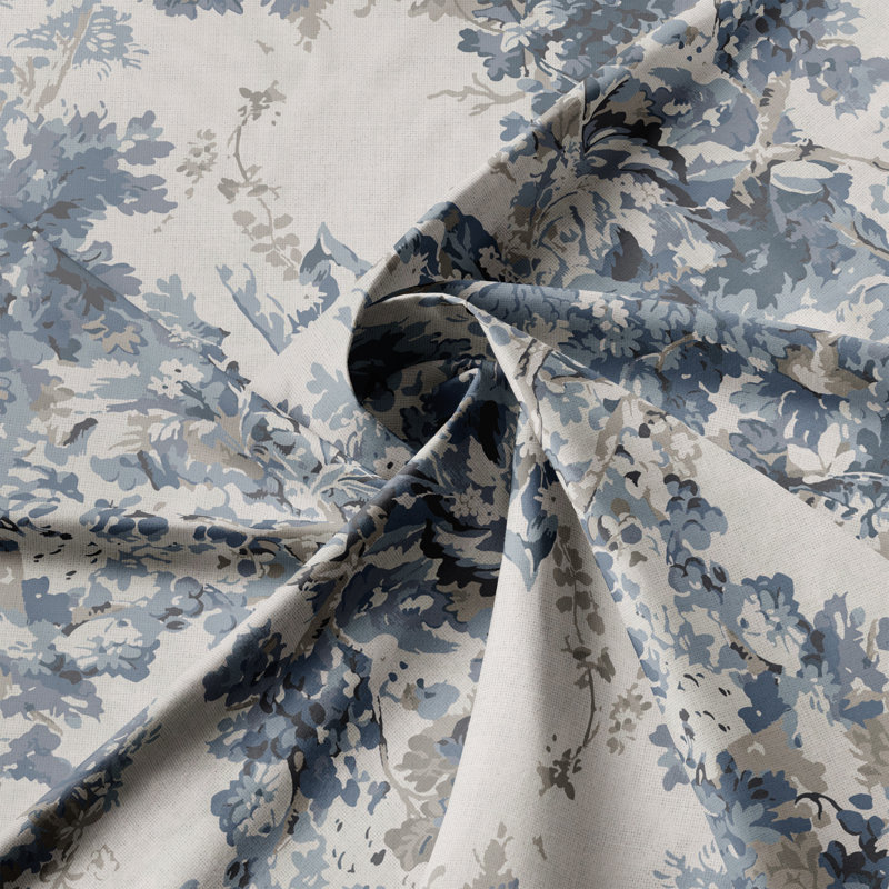 Ensemble de 2 rideaux en coton Dolce, L 50 po x L 84 po