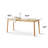 Husno 70.9" Rectangular Solid Wood Dining Table-1922847404
