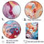 «Intricate Multicolor Drip Paint I», reproduction sur toile-231130554-231130555