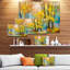 «Falling Forest Landscape», reproduction sur toile tendue-25538475