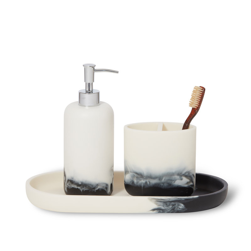 Ombre 3 pc Bath Accessory Set