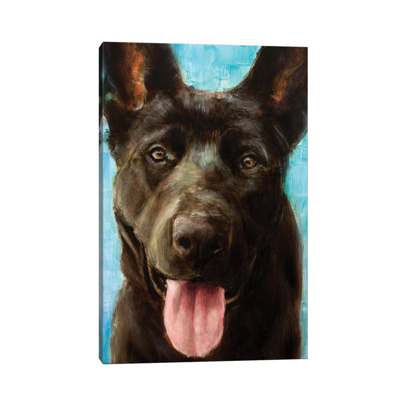 Best Friend II by Walt Johnson - Wrapped Canvas Print, 30.48cm H x 20.32cm W