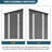 Outdoor Metal Lean-To Storage Shed, Galvanized Floor Frame, Lockable Garden Tool Shed With Side Wall Entry Door-124443853