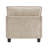 Modern Contemporary 4-Piece Modular Sectional Plush Comfort Taupe Chenille Upholstery Living Room Furniture Durable Plywood
