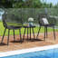 Ensemble de chaises de patio 3 pièces avec siège en PP et plateau de table pour véranda-1760900633