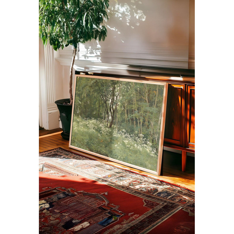 Peinture décorative encadrée