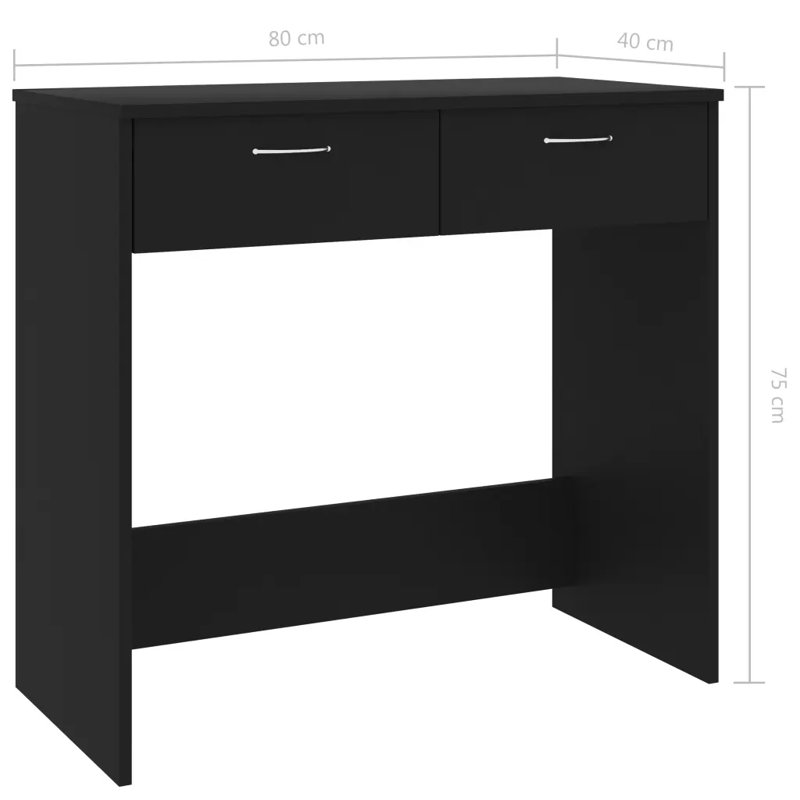 Alixandrea Desk, Black