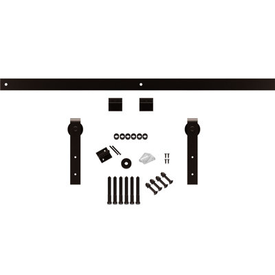 Ensemble de quincaillerie pour porte de grange standard Premium