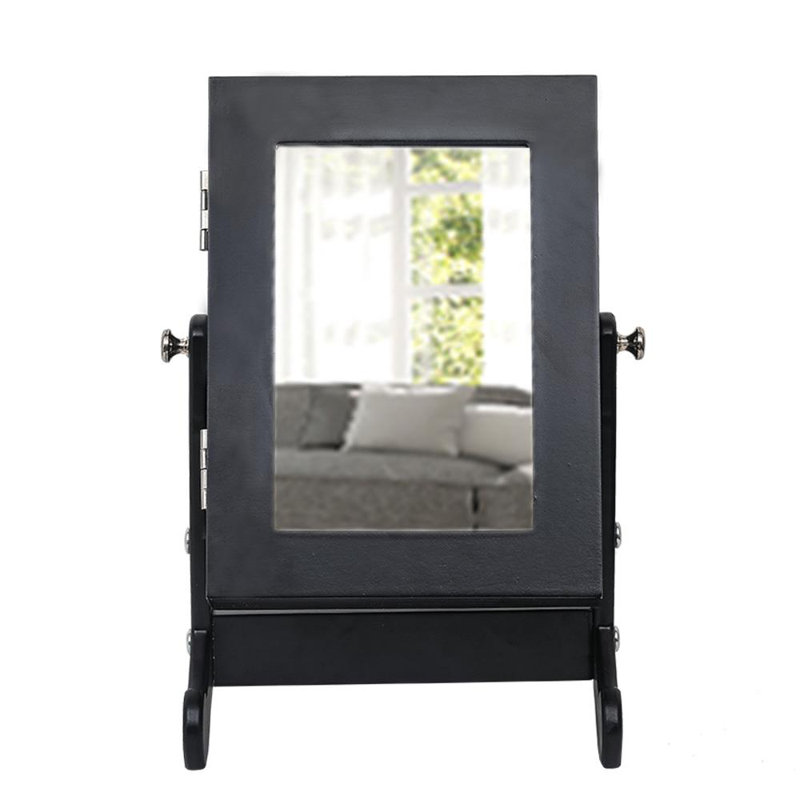 Wood Jewelry Box +, Black