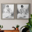 «Soft Silhouette V», ensemble de 2 reproductions sur toile-195628232-265539959-265539916
