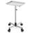 Utility Cart with Wheels Adjustable Height Storage Cart with Tray Rolling craft cart-106892585