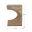 Table d'appoint arquée Modern Modern