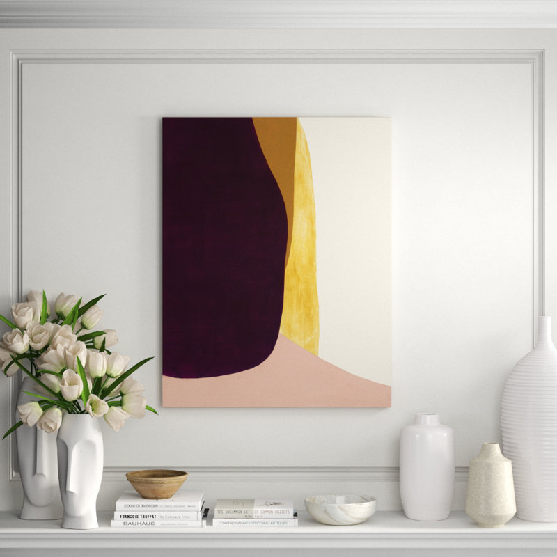 Gold Rising II Print by Bobby Berk, 38" H x 30" W, Image Brush Gel