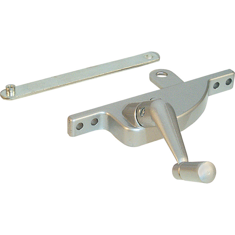 Opérateur de jalousie décalé à gauche avec finition en aluminium Prime-Line (paquet simple)