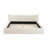 Queen Size Bed Frame (Beige)