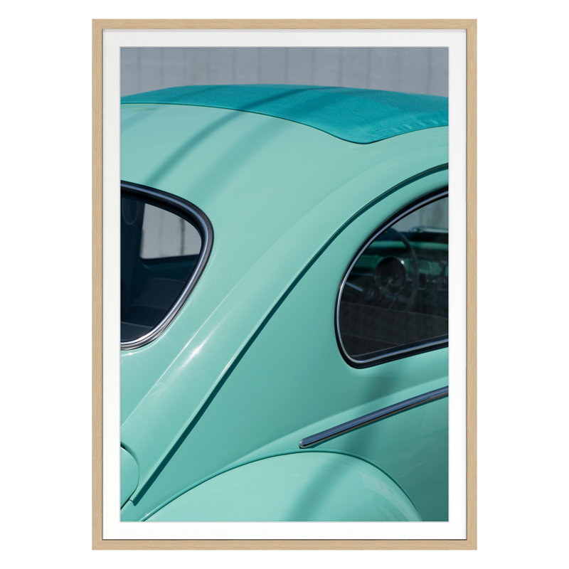 Classic Car 1 Print by Payne, Mimi, Nordic Oak Single Picture Framed, 30'' H x 22'' W