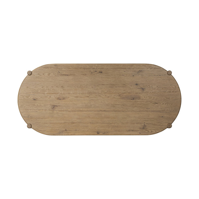 Salvador Dining Table, Smoked Oak