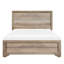 Lit simple pour chambre à coucher au look naturel-1415742485