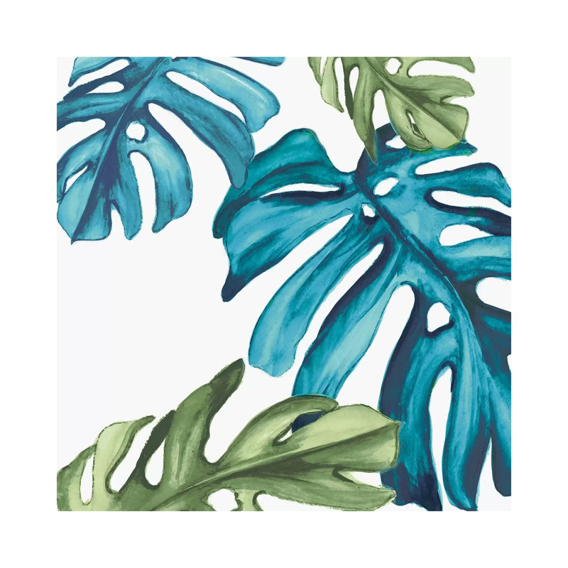 Palm Leaves I by Eva Watts - Wrapped Canvas Print, 66.04 cm H x 66.04 cm W x 3.175 cm D