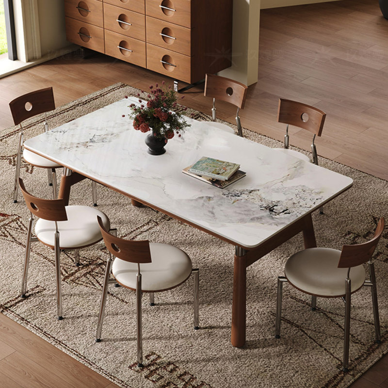 Table de salle à manger Modern, H 29,53 po x l 70,87 po x P 35,43 po