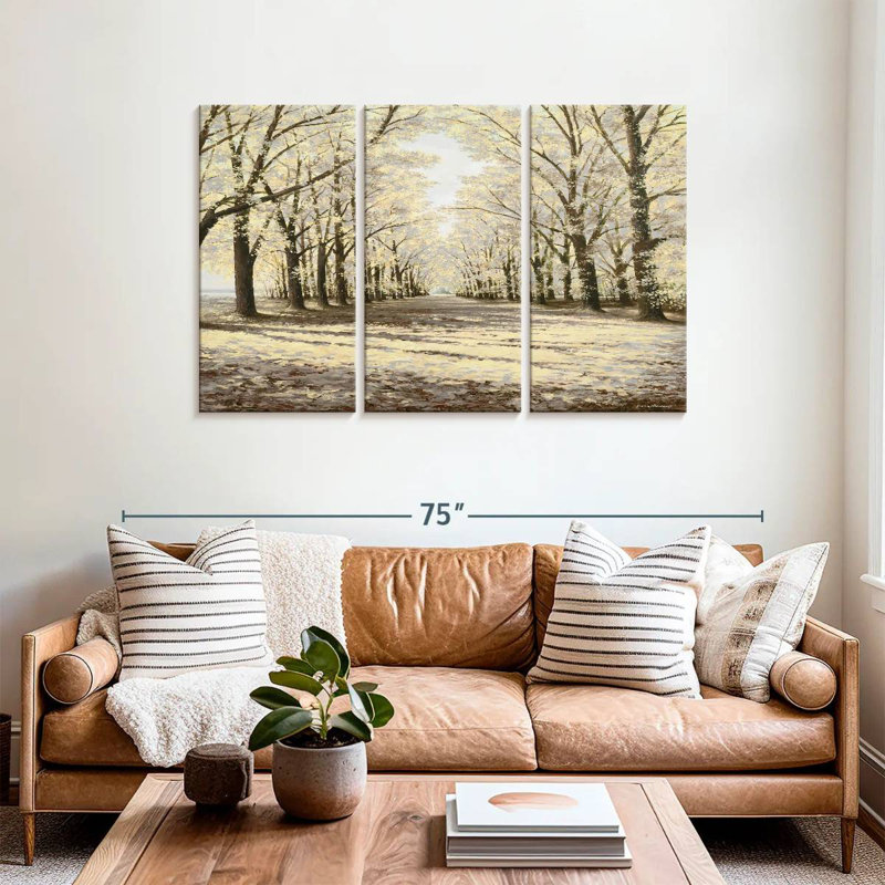 Harnek Winter Cathedral, 36" H x 57" W