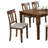 Transitional Style 7pc Dining Table Set