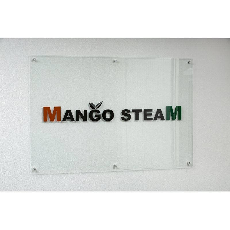 Audio-Visual Direct Non-Magnetic Clear Glass Dry-Erase Board, 48" x 96"