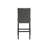 MARIAN DARK GRAY BAR STOOL  (KIT OF 2)
