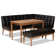 Dieke 6 - Person Four Leg Dining Set