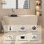 Baignoire de trempage en acrylique autoportante L 55 po x l 29 po