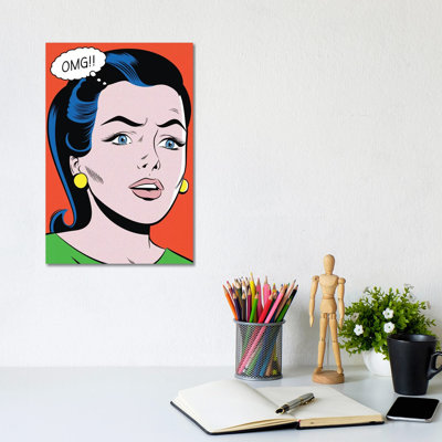 OMG! by Joseph McDermott - Print on Canvas