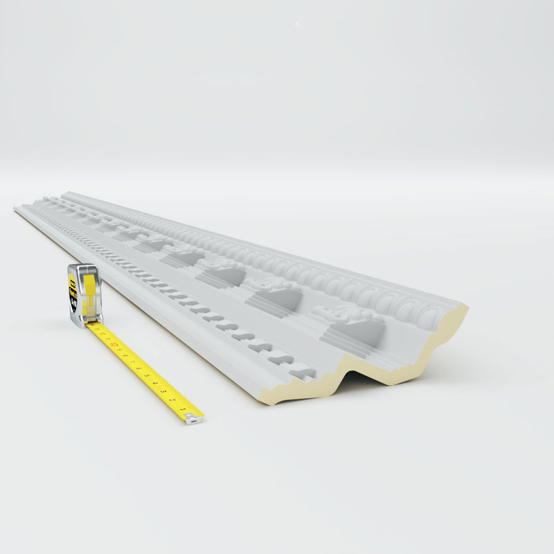 Stockport 94.5" White Polyurethane Crown Moulding