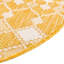 Tapis intérieur / extérieur jaune Artressia-1969146509