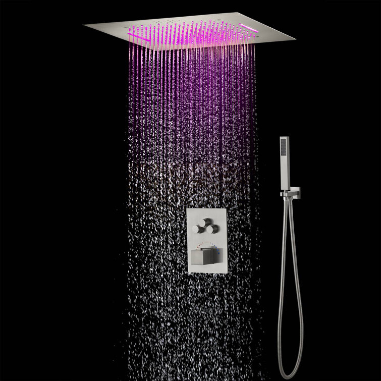Thermostatic All-In-One Kit with Rough in-Valve