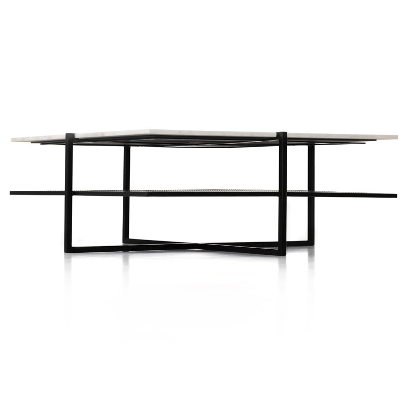 Jeanna Genuine Marble Coffee Table