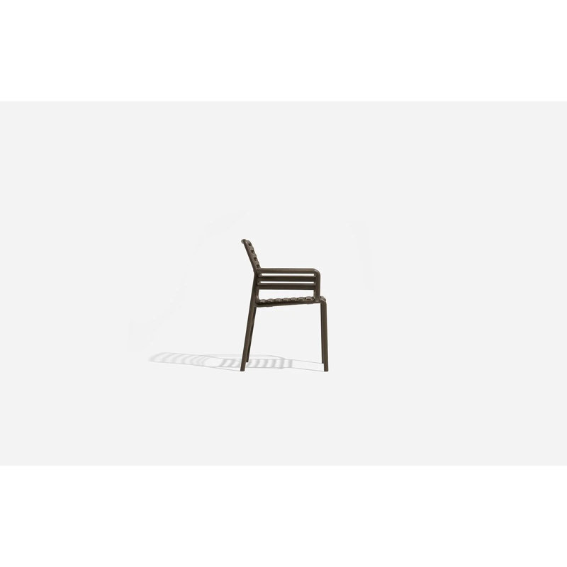 Doga Outdoor Dining Armchair, Tabacco