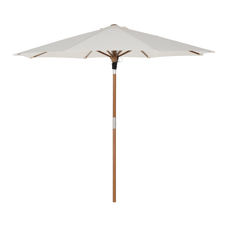 Mckinnon 300cm Market Parasol, Cream