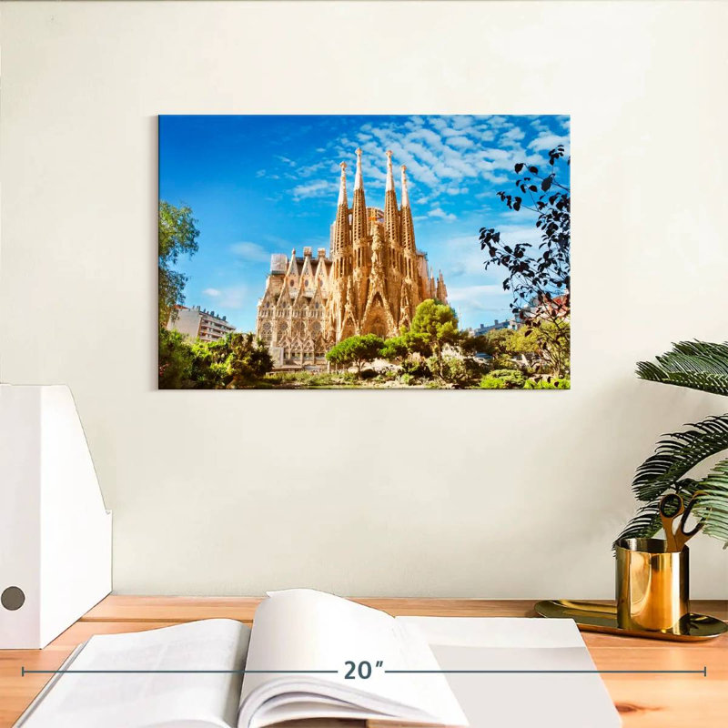Église R camion Sagrada Familia, H 8 po x l 12 po