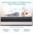 Queen 14-Inch Hybrid Mattress in a Box, Memory Foam & Coils, Medium Firm Feel with Edge Support