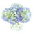 Hydrangeas Arranged in a Glass Vase-280861061