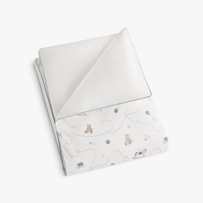 Little Toy Chest Toddler Duvet, Ivory