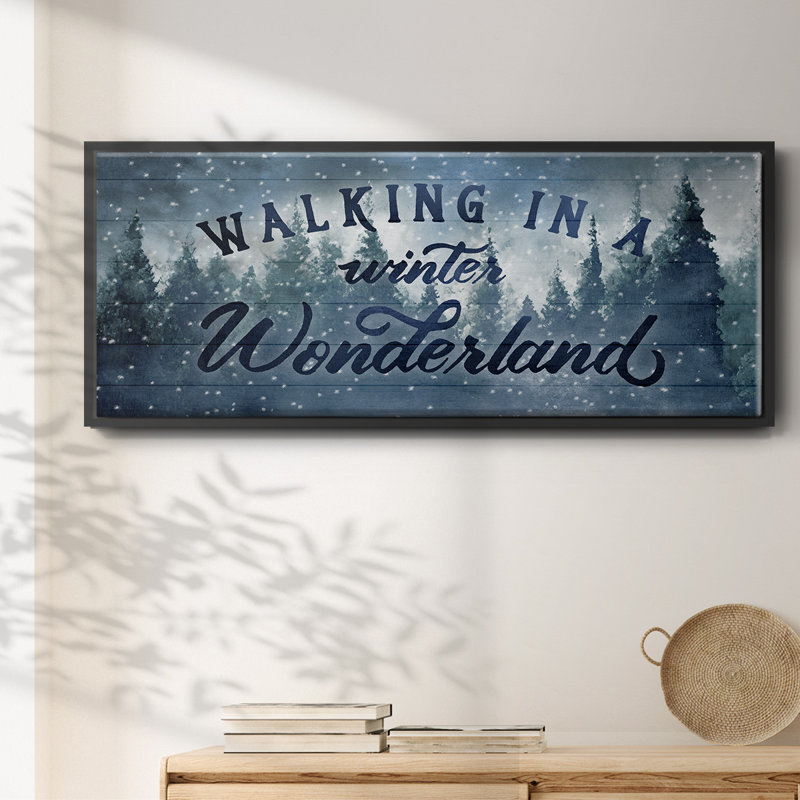 Winter Wonderland- Framed Canvas