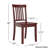 Alexa-Mae 4 - Person Solid Wood Top Pedestal Dining Set-156891385